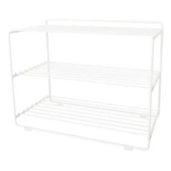 Downtown shoe shelf, White