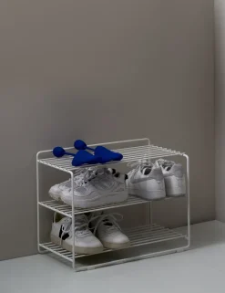 Downtown shoe shelf, White