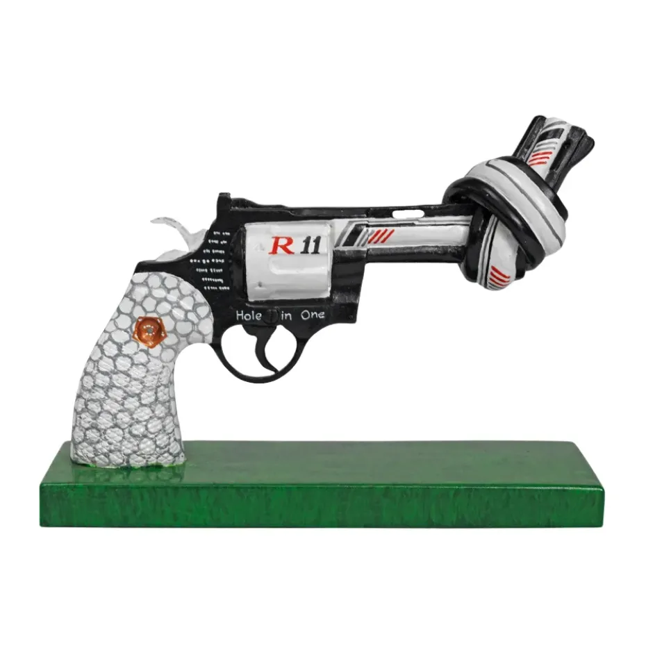 Drive for Peace decoration 30 cm, Multi