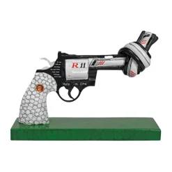 Drive for Peace decoration 19 cm, Multi