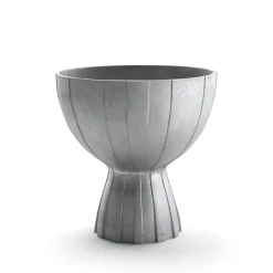 Duett flower urn Ø42 cm, Aluminum
