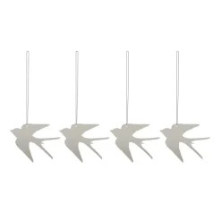 Easter Deco bird Easter decoration 4-pack, Sand