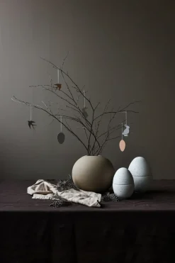 Easter Deco eggEaster decoration 4-pack, Cafe au lait