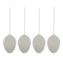 Easter Deco eggEaster decoration 4-pack, Sand