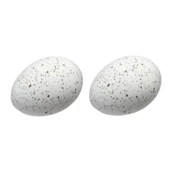 Easter Deco eggs 2-pack, White