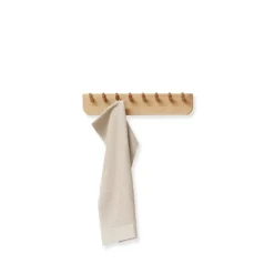 Echo coat rack 40 cm, White oak