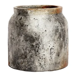 Echo flower pot Ø28 cm, Rust-grey