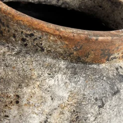Echo flower pot Ø28 cm, Rust-grey