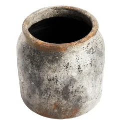 Echo flower pot Ø28 cm, Rust-grey