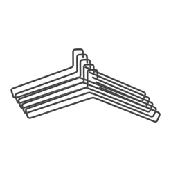 Edge hanger 5-pack, Black