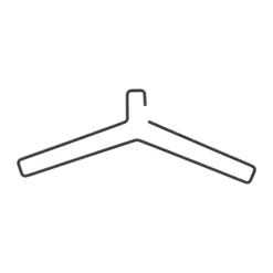 Edge hanger 5-pack, Black