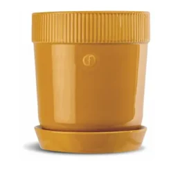Elise herb pot Ø11 cm, Yellow