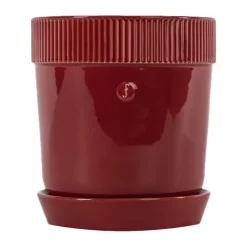 Elise pot M Ø17 cm, Burgundy