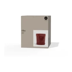 Elise pot M Ø17 cm, Burgundy
