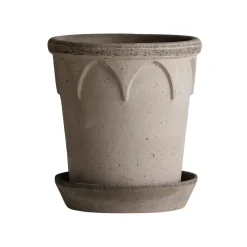Elizabeth flower pot Ø12 cm, grey