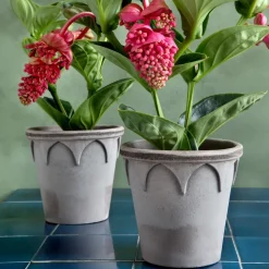 Elizabeth flower pot Ø16 cm, grey