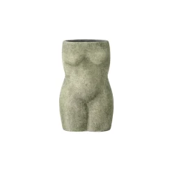 Emeli Deco vase terracotta 16 cm, green