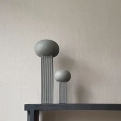 Empire vase Ø15 cm, Dark Grey
