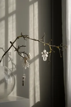 Engla Christmas decoration 3 pieces, White