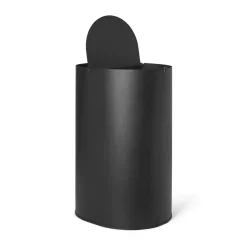 Enkel waste bin large, Black
