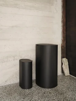 Enkel waste bin large, Black
