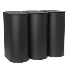 Enkel waste bin medium, Black