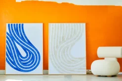 Entropy Blue 02 poster, 50x70 cm