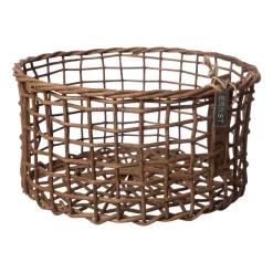 Ernst basket bamboo 4-pack, Dark brown