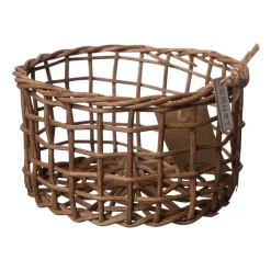 Ernst basket bamboo 4-pack, Dark brown