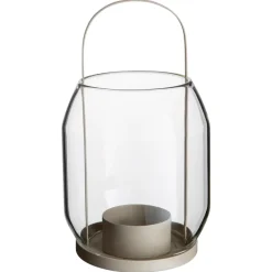 Ernst candle holder for tea light 22 cm, beige