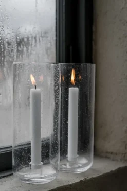 Ernst candle holder in glass, Ø11x25 cm