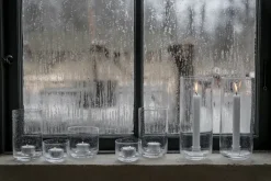 Ernst candle holder in glass, Ø11x25 cm
