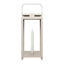 Ernst candleholder for taper candles 16x43 cm, Beige