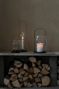 Ernst light lantern Ø16x30 cm, Black