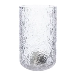 Ernst patterned candle holder, Ø9x15 cm