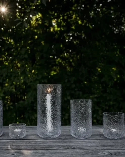 Ernst patterned candle holder, Ø10x9 cm