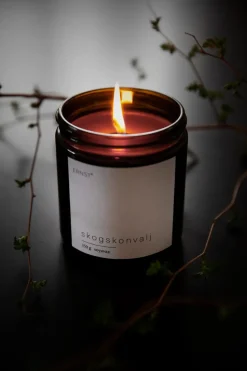 Ernst scented candle in glass with lid Ø7.2 cm, Forest lily