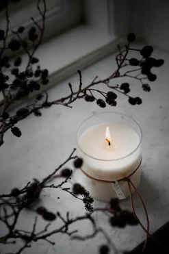 Ernst scented candle in glass with band Ø5.8 cm, Time to do nothing
