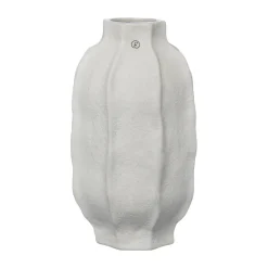 Ernst stoneware vase Ø13x22 cm, Natural white