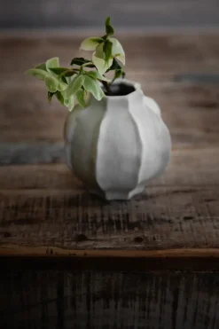 Ernst vase dented stripe, 10 cm