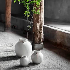 Ernst vase stoneware nature, 22 cm