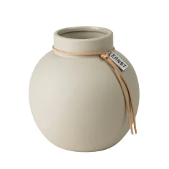 Ernst vase stoneware nature, 14 cm
