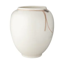 Ernst vase white glazed, 28 cm