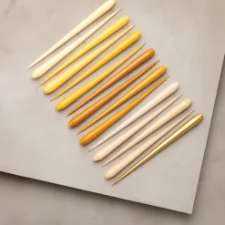 ester & erik candle 32 cm 4-pack metalic, Gold