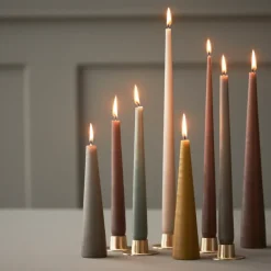 ester & erik candle sticks matte 2-pack, Gold