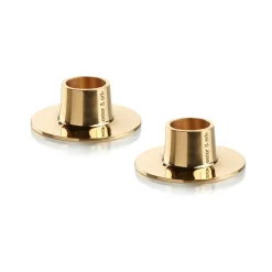 ester & erik candle sticks smooth 2-pack, Gold