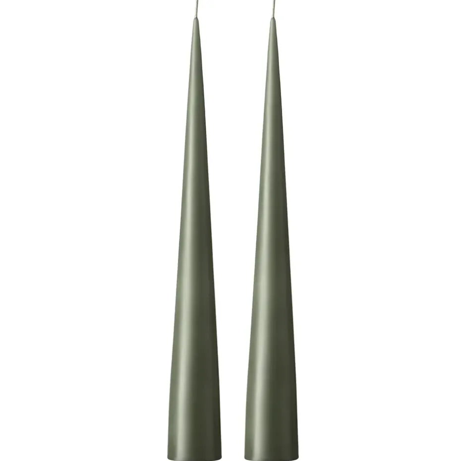 ester & erik chandelier 37 cm 2-pack matte, Green soil 70