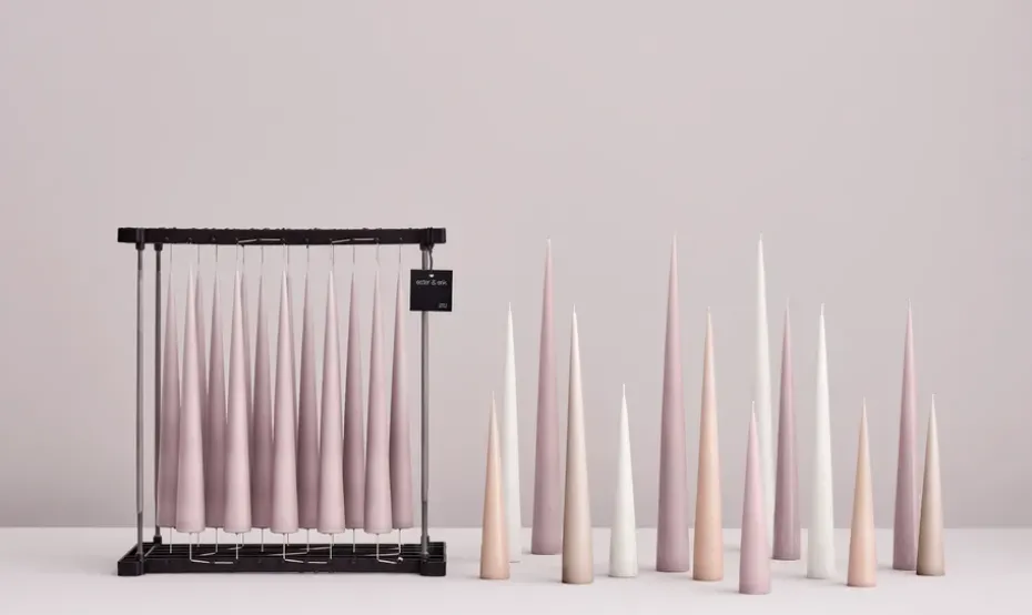 ester & erik chandelier 37 cm 2-pack matte, Melon sorbet 19