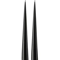 ester & erik chandelier 37 cm 2-pack lacquered, Raw black 75-0