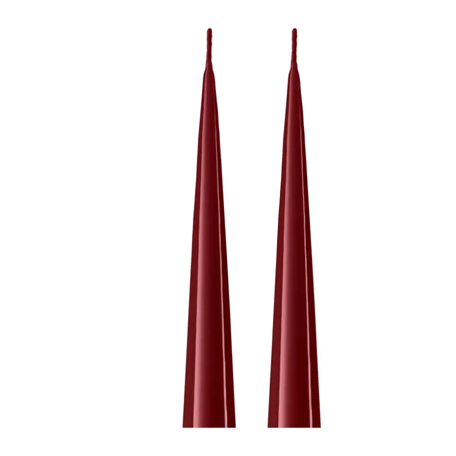 ester & erik chandelier 37 cm 2-pack lacquered, Deep wine 44/2